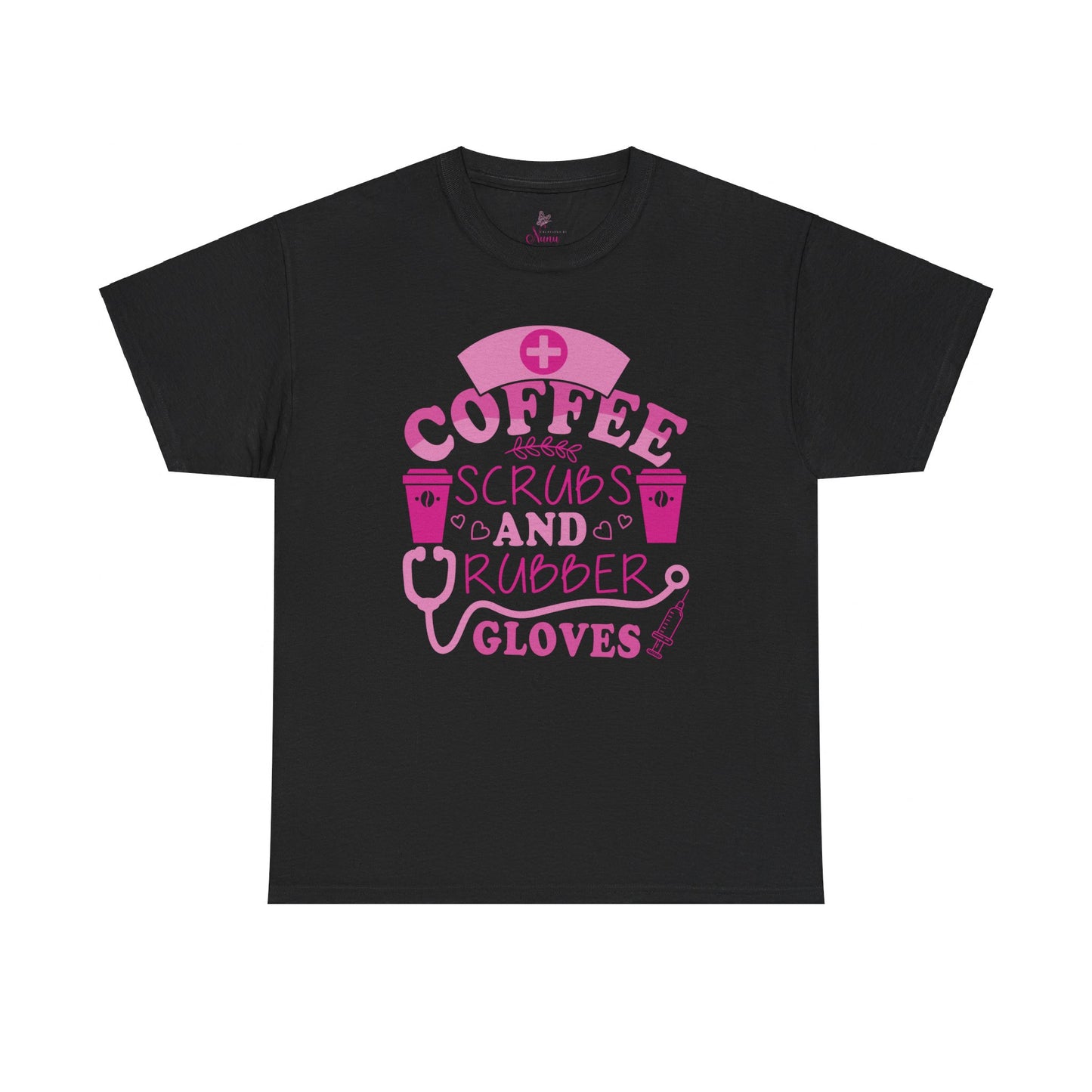 Coffee, Scrubs, and Rubber Gloves Tee