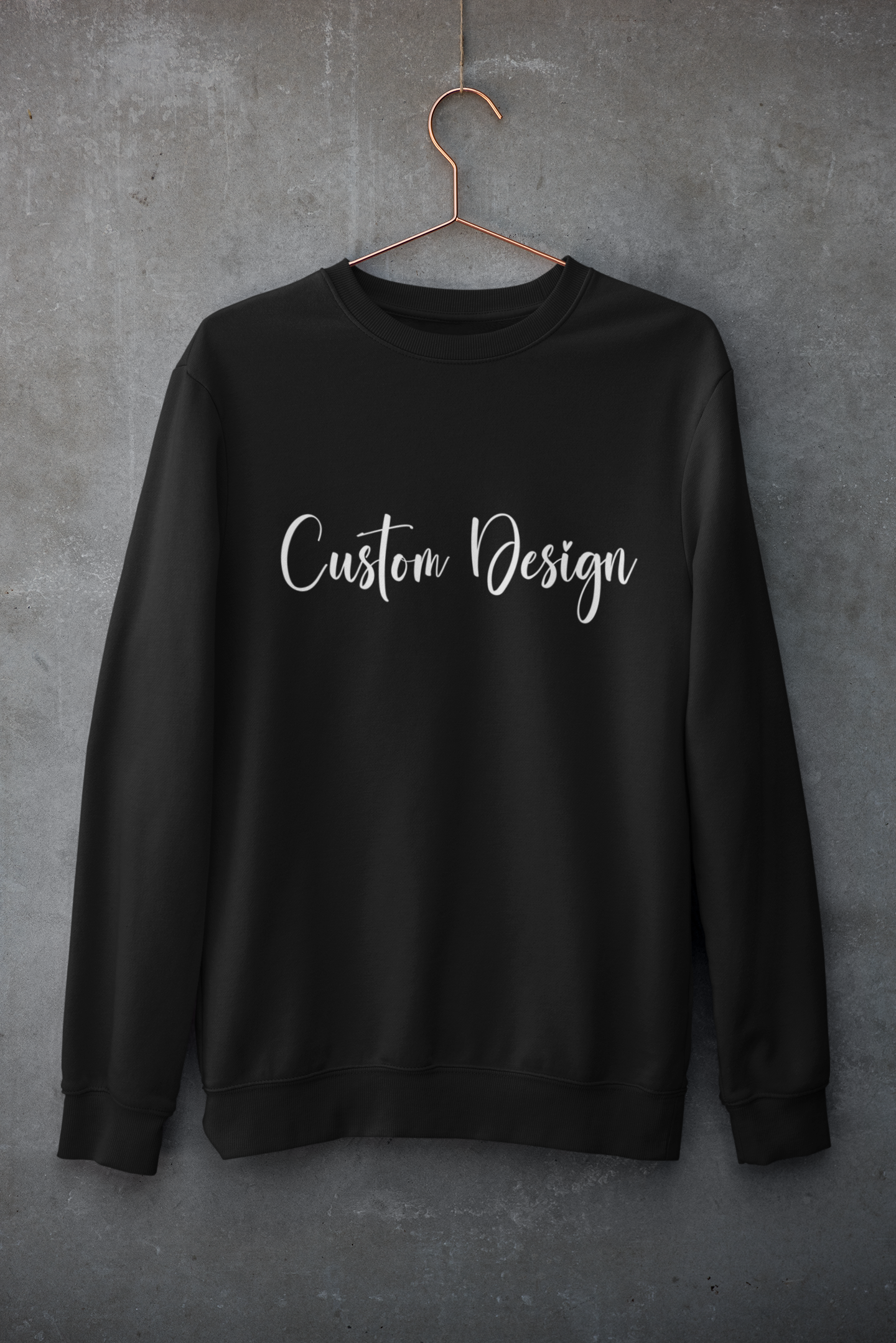 Custom Design Unisex Sweatshirt