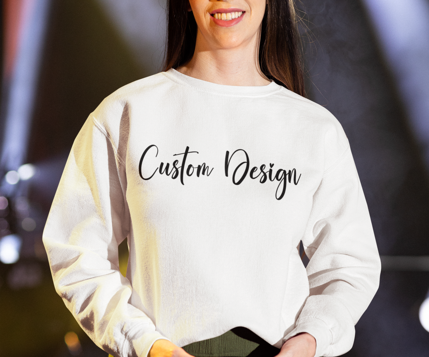 Custom Design Unisex Sweatshirt