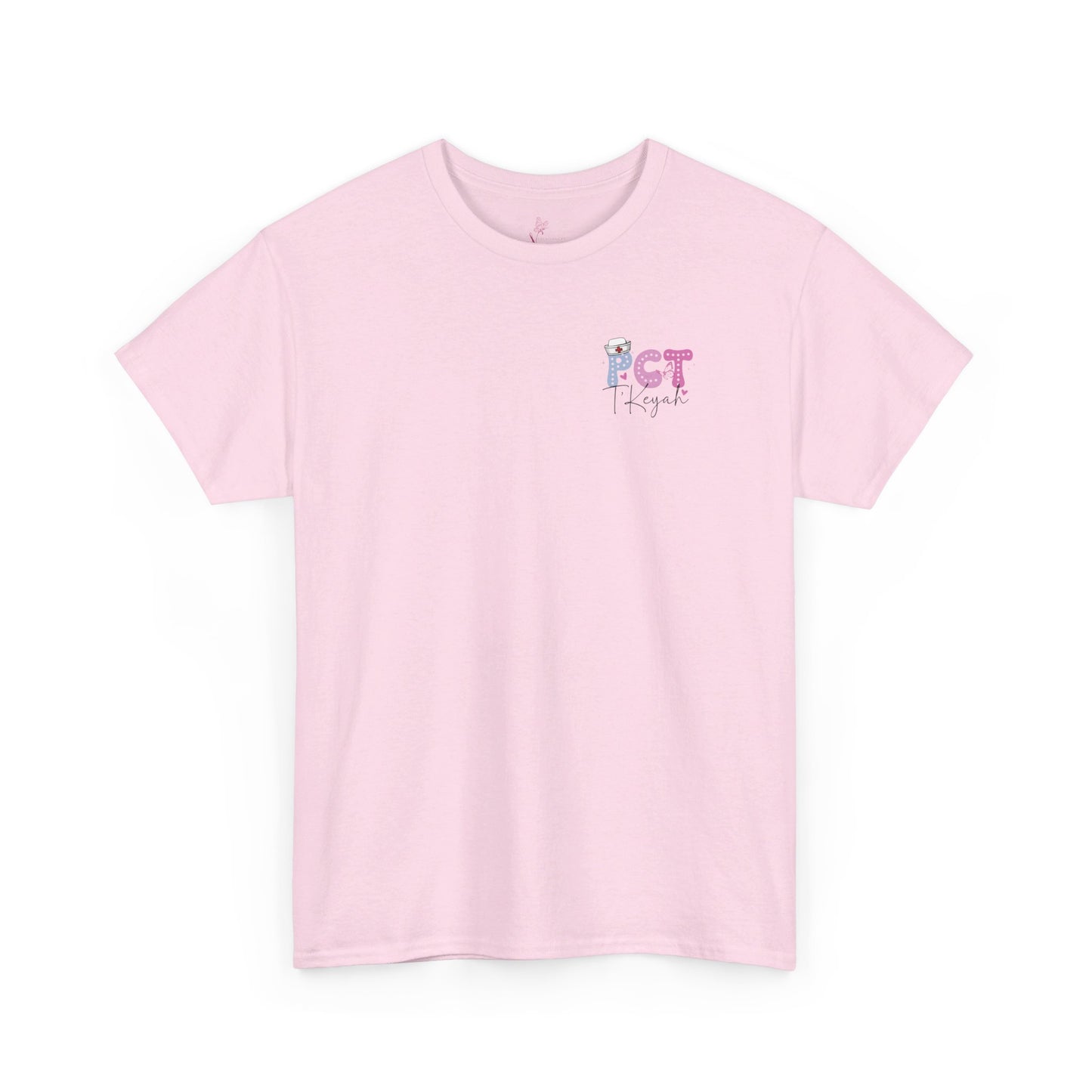 Custom Patient Care Tech Tee (Front&Back)