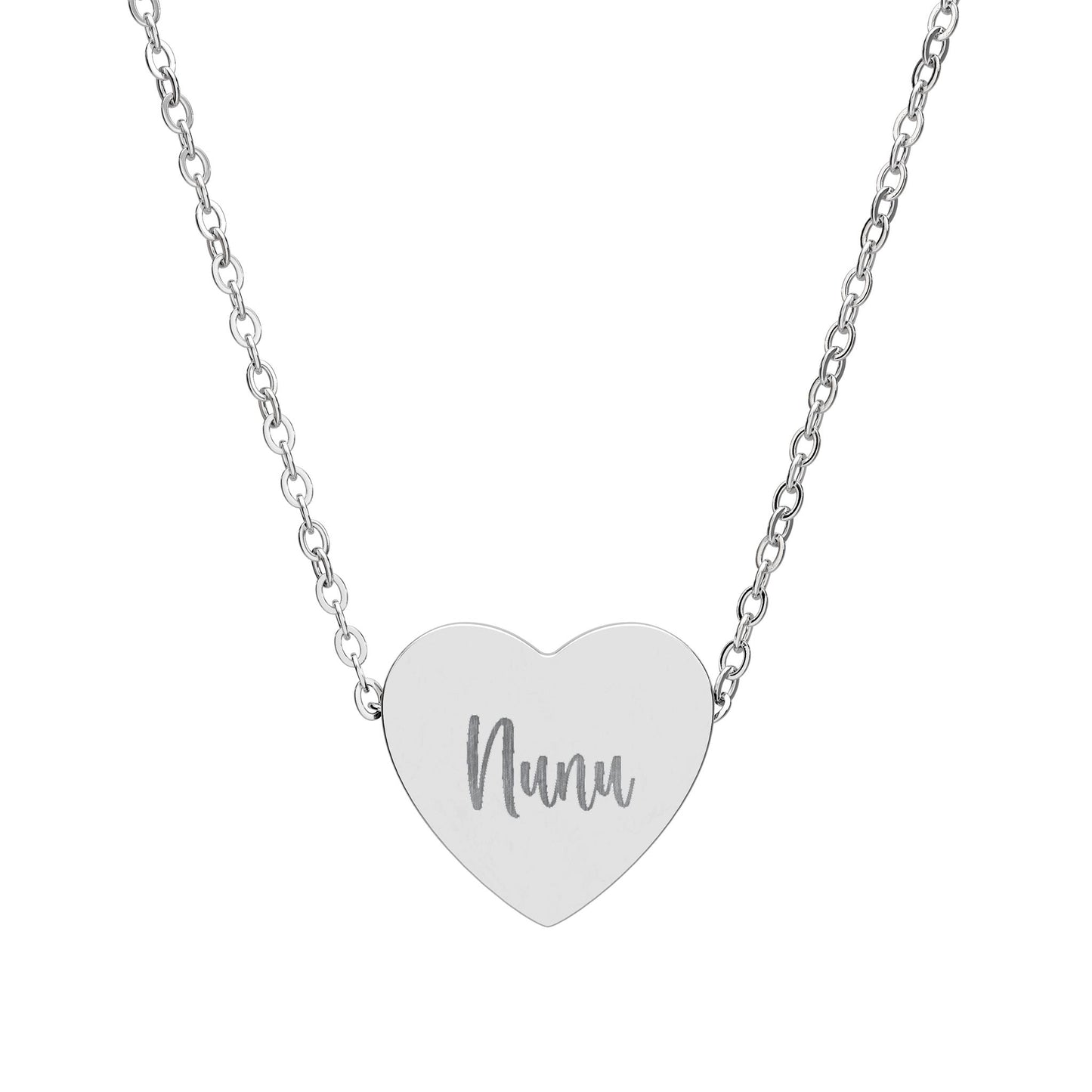 The Signature Heart Name Necklace