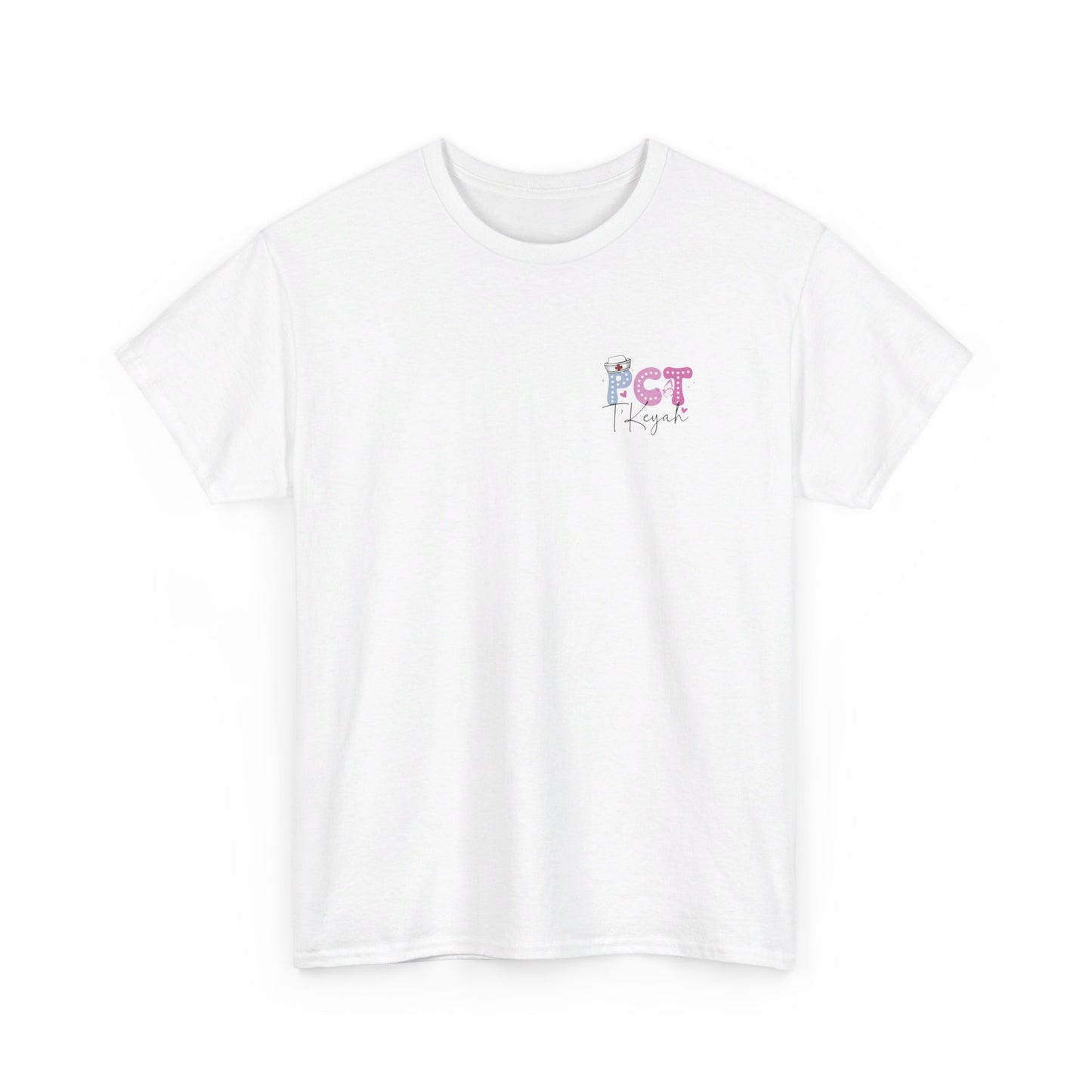 Custom Patient Care Tech Tee (Front&Back)