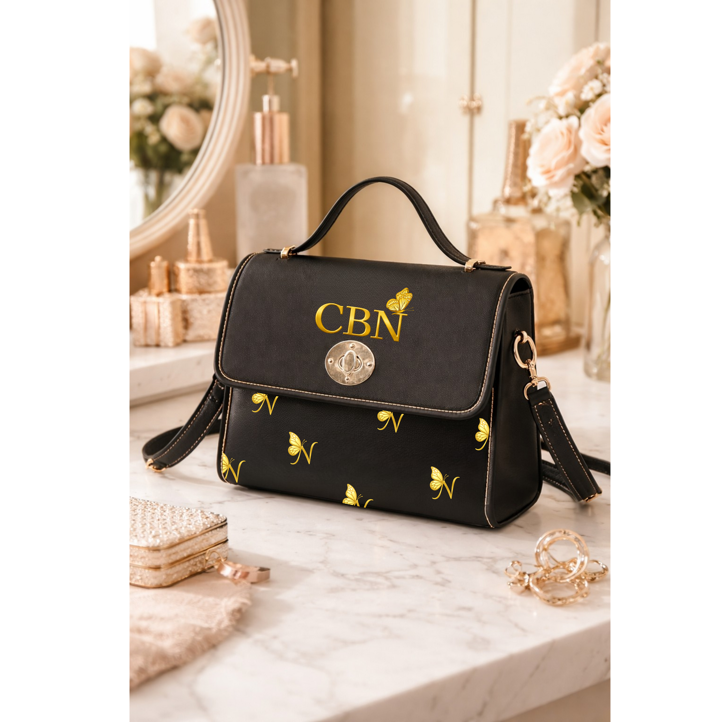 CBN Signature Butterfly Handbag