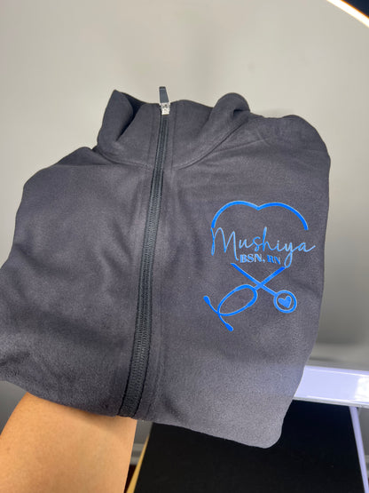 Custom Women Microfleece Jacket