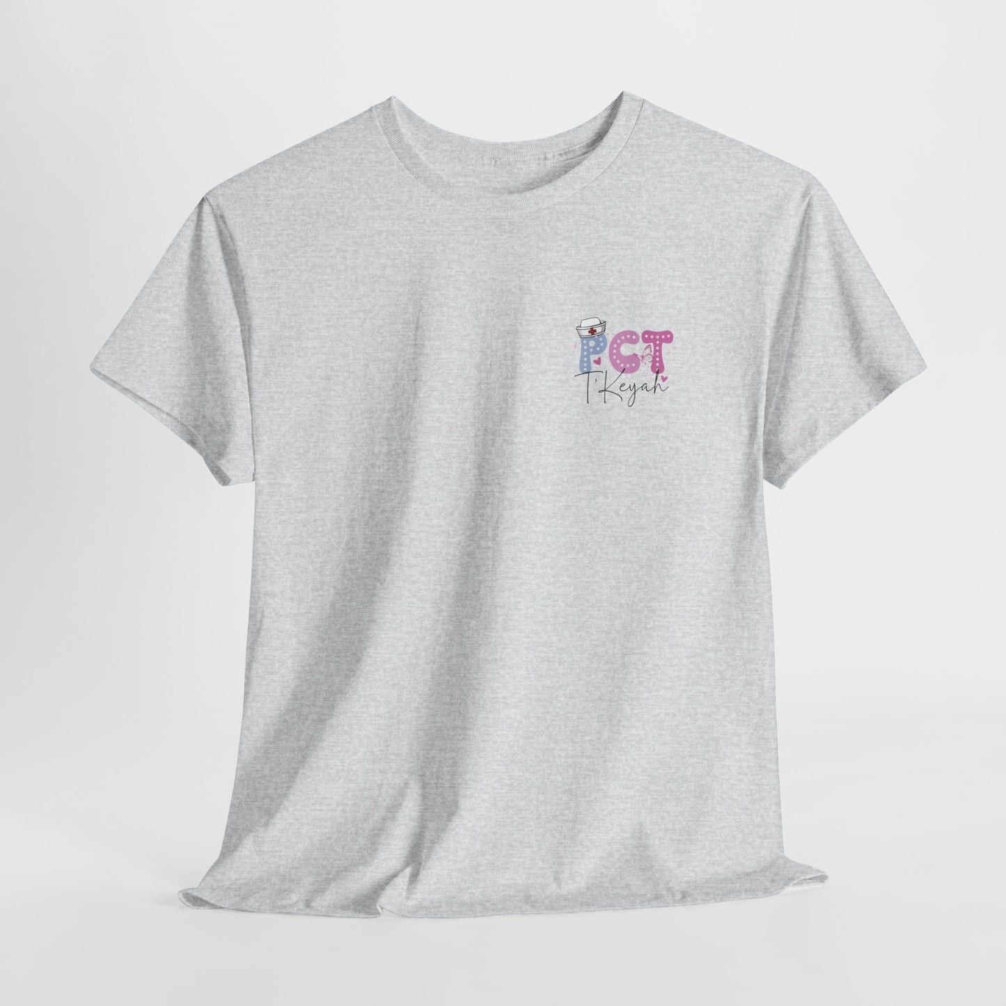 Custom Patient Care Tech Tee (Front&Back)