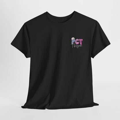 Custom Patient Care Tech Tee (Front&Back)