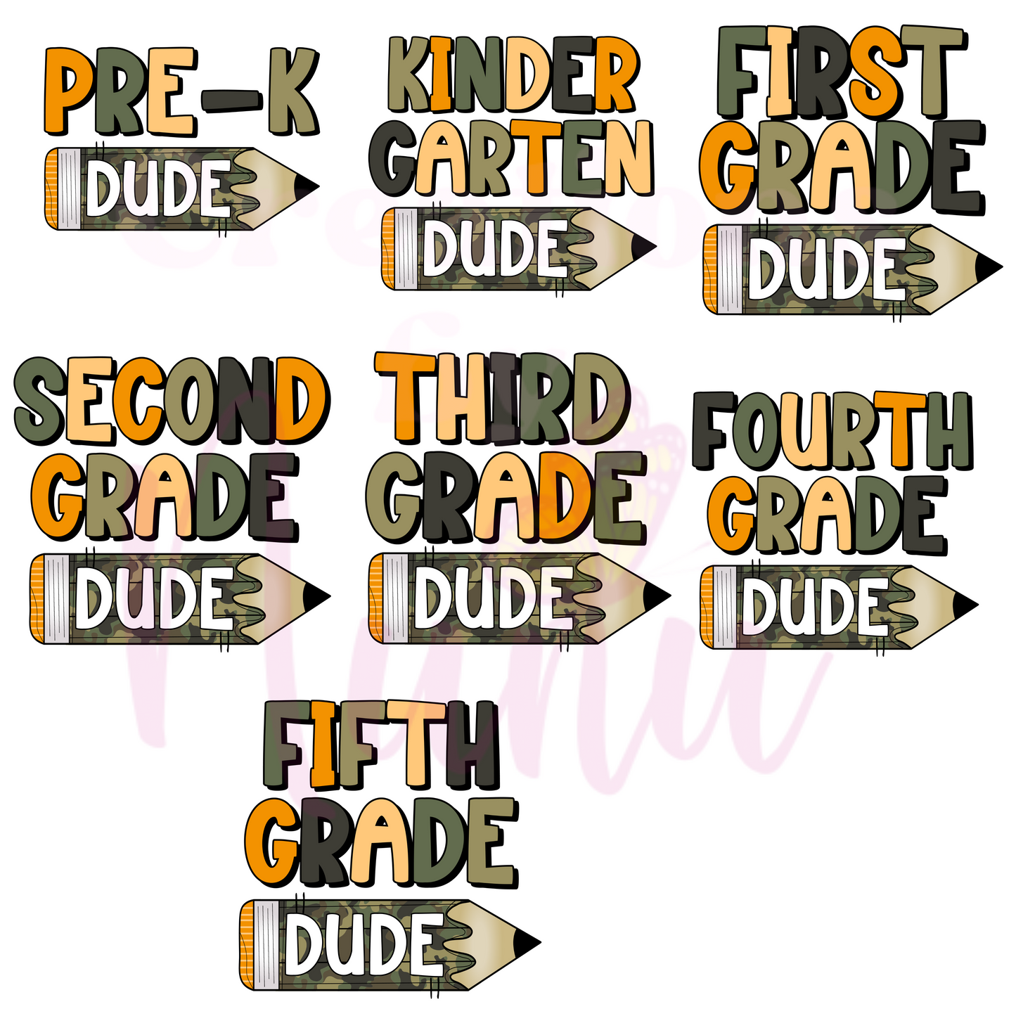 Pre-K-5th Grade Back to School