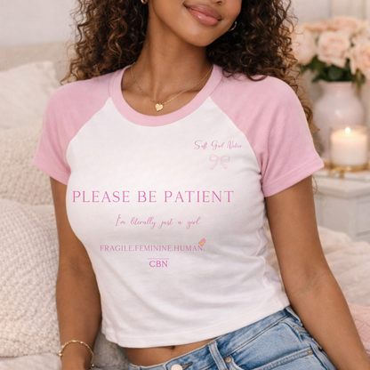 Soft Girl Notice Baby Tee