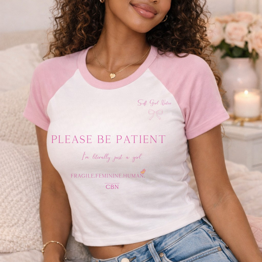 Soft Girl Notice Baby Tee